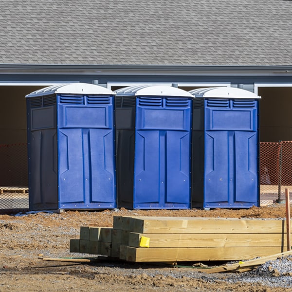 are there any restrictions on what items can be disposed of in the portable toilets in Tripoli
